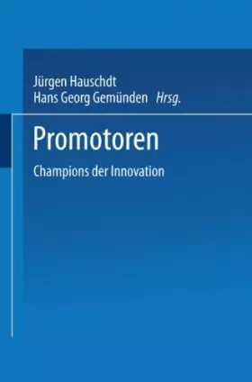 Couverture du produit · Promotoren: Champions der Innovation
