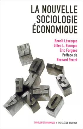 Couverture du produit · Nouvelle sociologie économique