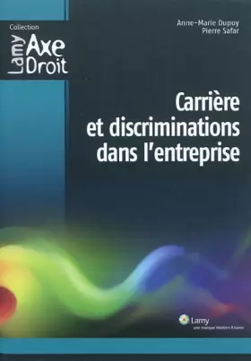 Couverture du produit · Carrière et discriminations dans l'entreprise