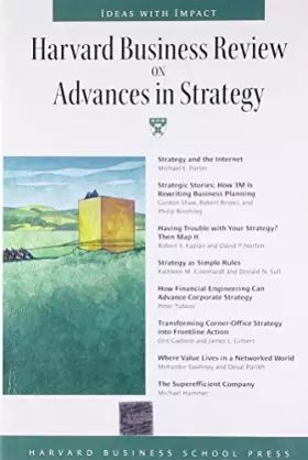 Couverture du produit · Harvard Business Review on Advances in Strategy