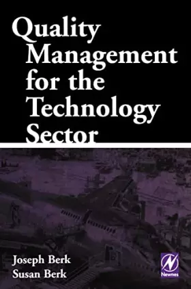 Couverture du produit · Quality Management for the Technology Sector