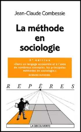 Couverture du produit · Méthode en sociologie