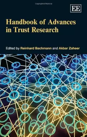 Couverture du produit · Handbook of Advances in Trust Research