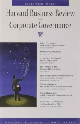 Couverture du produit · Harvard Business Review on Corporate Governance