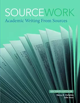 Couverture du produit · Sourcework: Academic Writing from Sources