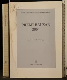 Couverture du produit · Premi Balzan 2004