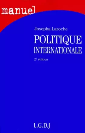 Couverture du produit · Politique internationale, 2e édition