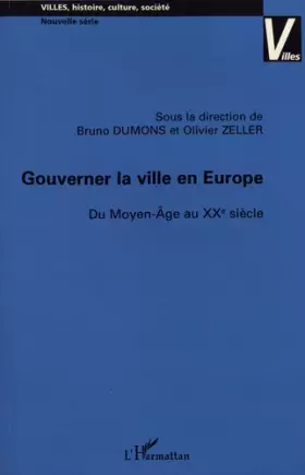 Couverture du produit · Gouverner la ville en Europe