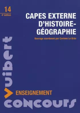 Couverture du produit · Capes externe d'histoire géographie