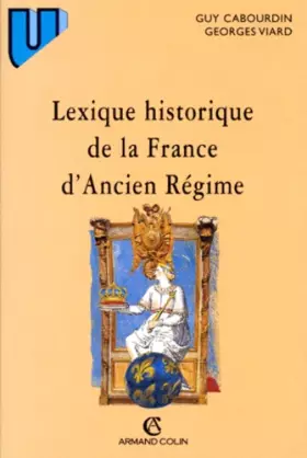 Couverture du produit · Lexique historique de la France d'Ancien Régime
