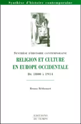 Couverture du produit · Religion et culture en Europe occidentale de 1800 à 1914