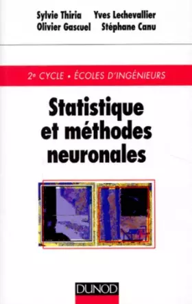 Couverture du produit · Statistiques et méthodes neuronales 2e cycle, écoles d'ingenieurs