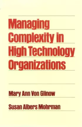 Couverture du produit · Managing Complexity in High Technology Organizations