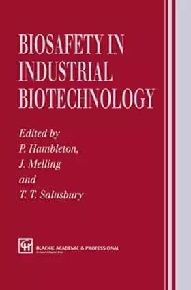 Couverture du produit · Biosafety in Industrial Biotechnology
