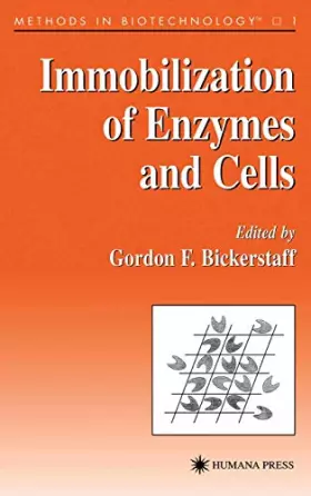 Couverture du produit · Immobilization of Enzymes and Cells