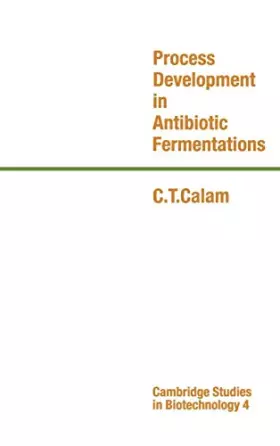 Couverture du produit · Process Development in Antibiotic Fermentations
