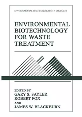 Couverture du produit · Environmental Biotechnology for Waste Treatment