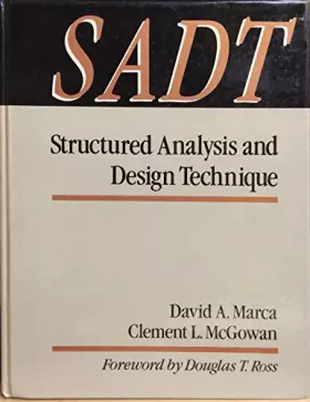 Couverture du produit · Sadt: Structured Analysis and Design Techniques