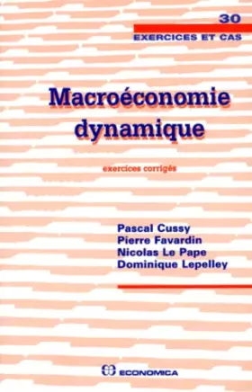 Couverture du produit · Macroéconomie dynamique