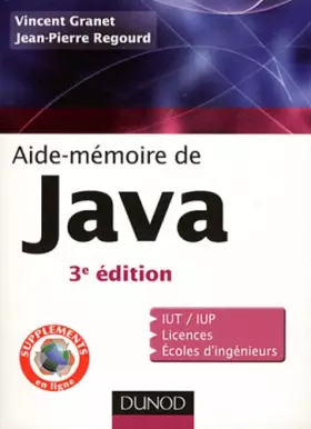 Couverture du produit · Aide-mémoire de Java - 3ème édition