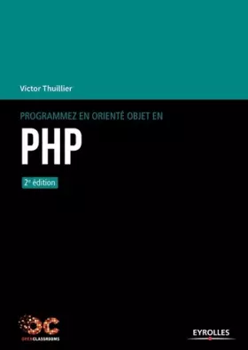 Couverture du produit · Programmez en orienté objet en PHP