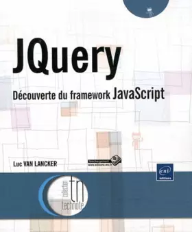 Couverture du produit · JQuery - Découverte du framework JavaScript