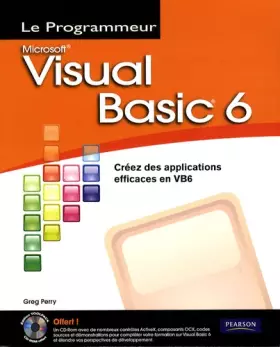 Couverture du produit · Visual Basic 6: Créez des applications efficaces en VB6