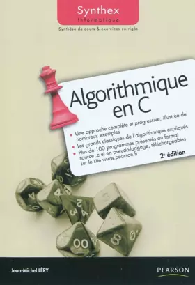 Couverture du produit · Algorithmique en C