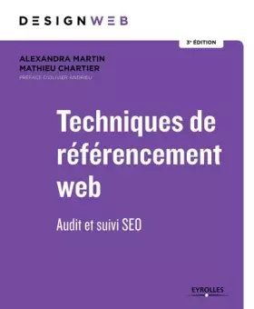 Couverture du produit · Techniques de référencement web: Audit et suivi SEO. Préface d'Olivier Andrieu
