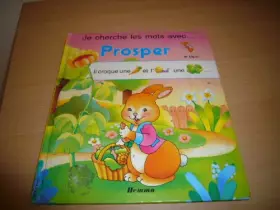 Couverture du produit · Je cherche les mots avec Prosper, le lapin (Cherchons les mots)