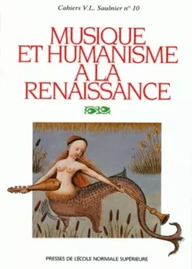 Couverture du produit · Musique et humanisme à la Renaissance