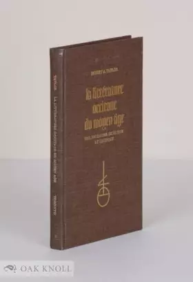 Couverture du produit · LA Litterature Occitane Du Moyen Age: Bibliographie Selective Et Critique