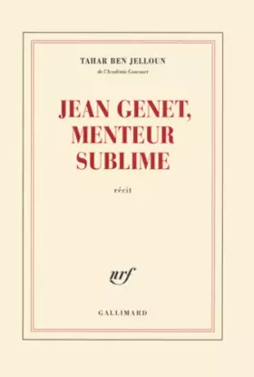 Couverture du produit · Jean Genet, menteur sublime