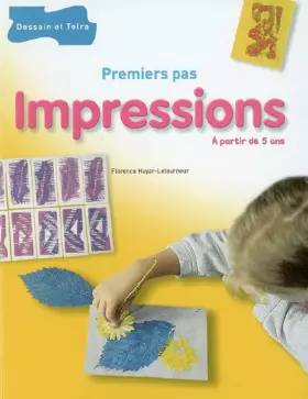 Couverture du produit · Impressions : Premiers pas, à partir de 5 ans