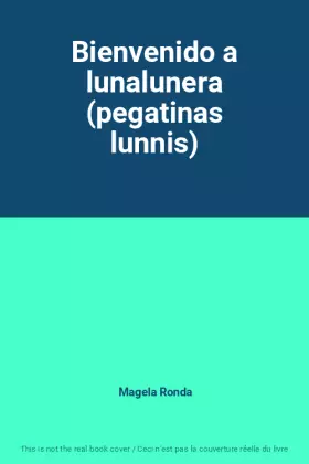 Couverture du produit · Bienvenido a lunalunera (pegatinas lunnis)