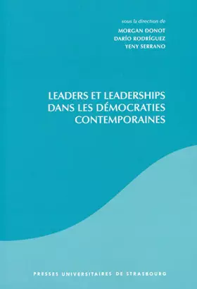 Couverture du produit · Leaders et leaderships dans les démocraties contemporaines
