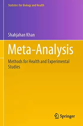 Couverture du produit · Meta-Analysis: Methods for Health and Experimental Studies