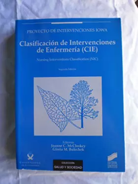Couverture du produit · Clasificación de intervenciones de enfermería