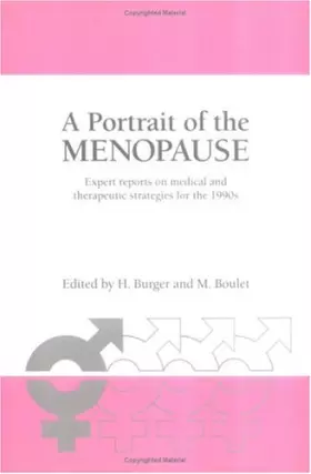 Couverture du produit · A Portrait of the Menopause: Expert Reports on Medical and Therapeutic Strategies for the 1990s