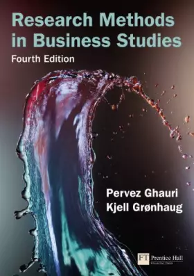 Couverture du produit · Research Methods in Business Studies