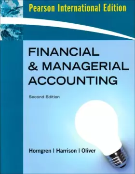 Couverture du produit · Financial and Managerial Accounting, Chapters 1-23, Complete Book: International Edition