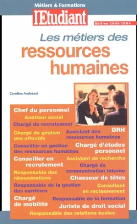 Couverture du produit · Les métiers des ressources humaines