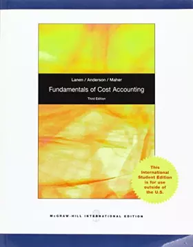Couverture du produit · Fundamentals of Cost Accounting 3e