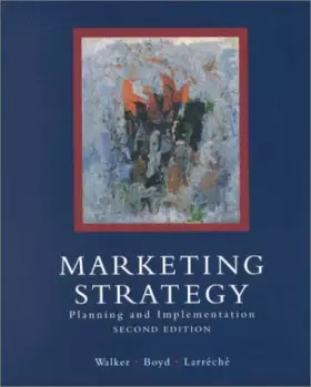 Couverture du produit · Marketing Strategy: Planning and Implementation