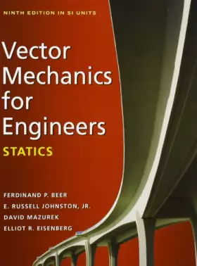 Couverture du produit · Vector Mechanics for Engineers: Statics (SI units)