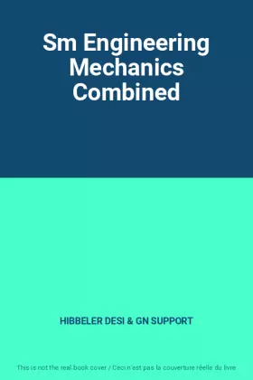 Couverture du produit · Sm Engineering Mechanics Combined