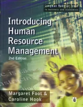 Couverture du produit · Introducing Human Resource Management