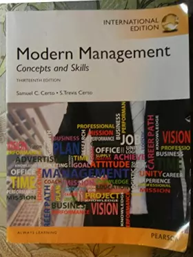 Couverture du produit · Modern Management, International Edition