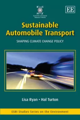 Couverture du produit · Sustainable Automobile Transport: Shaping Climate Change Policy