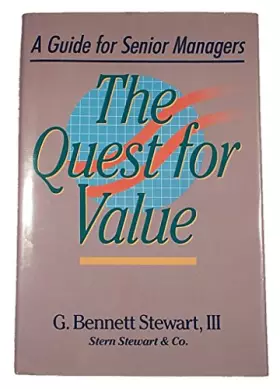 Couverture du produit · The Quest for Value (A Guide for Senior Managers) 1999
